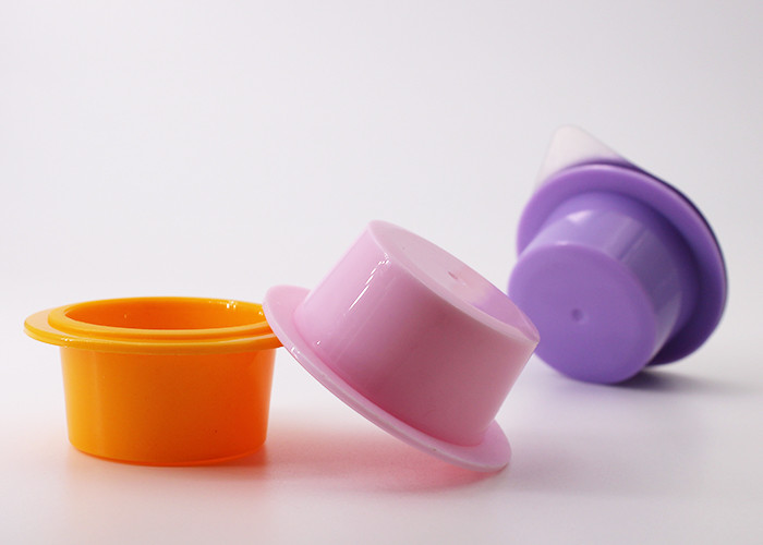 10g Disposable Small Round Plastic Containers For Aqua Silk Mask Packaging