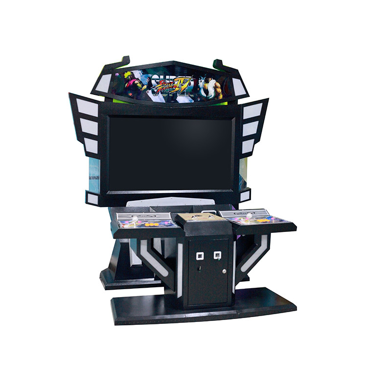 220V Street Fighter Arcade Machine , Bilingual Coin Operated Game Machine