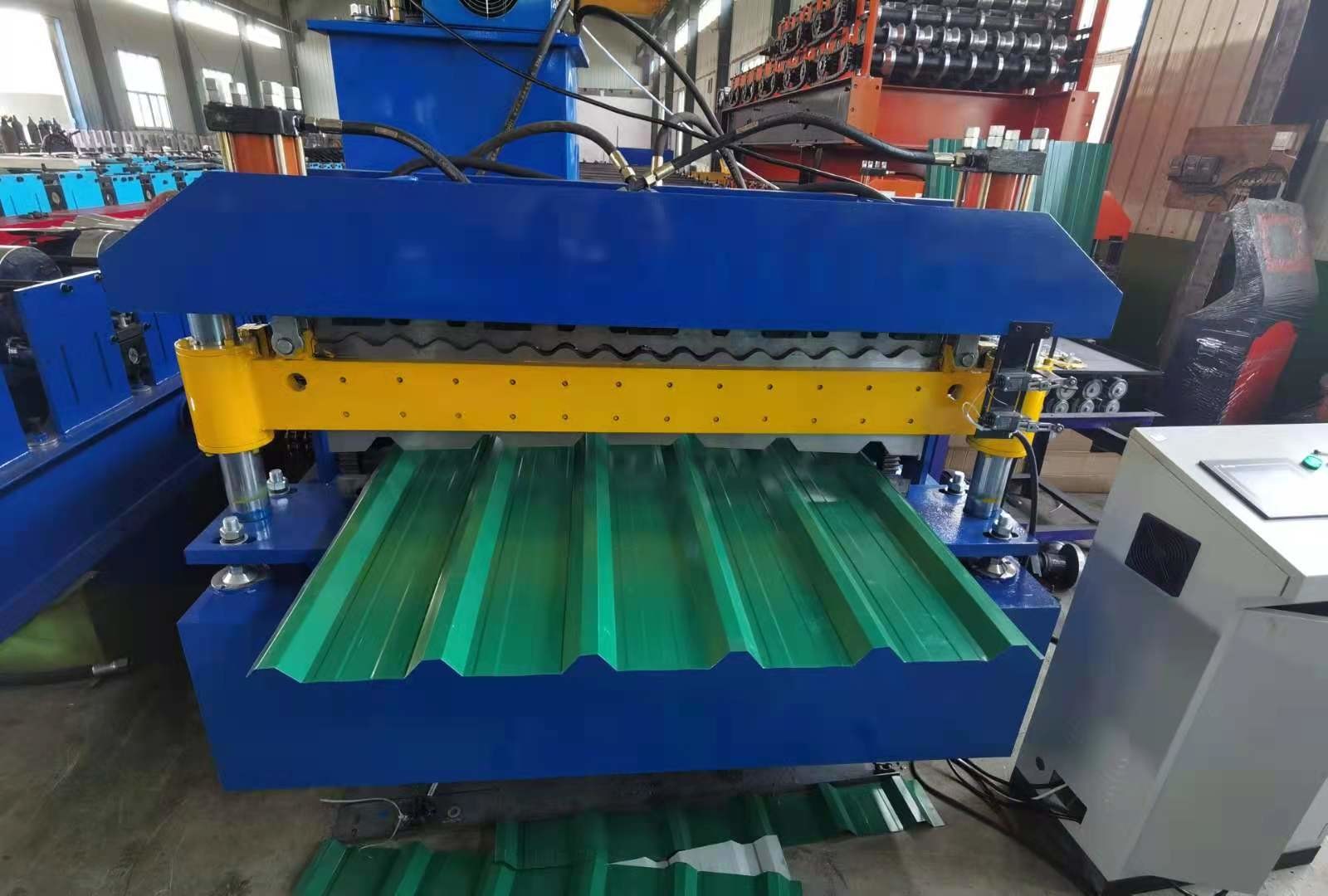 840mm Trapezoidal Panel Ibr Roof Roll Forming Machine