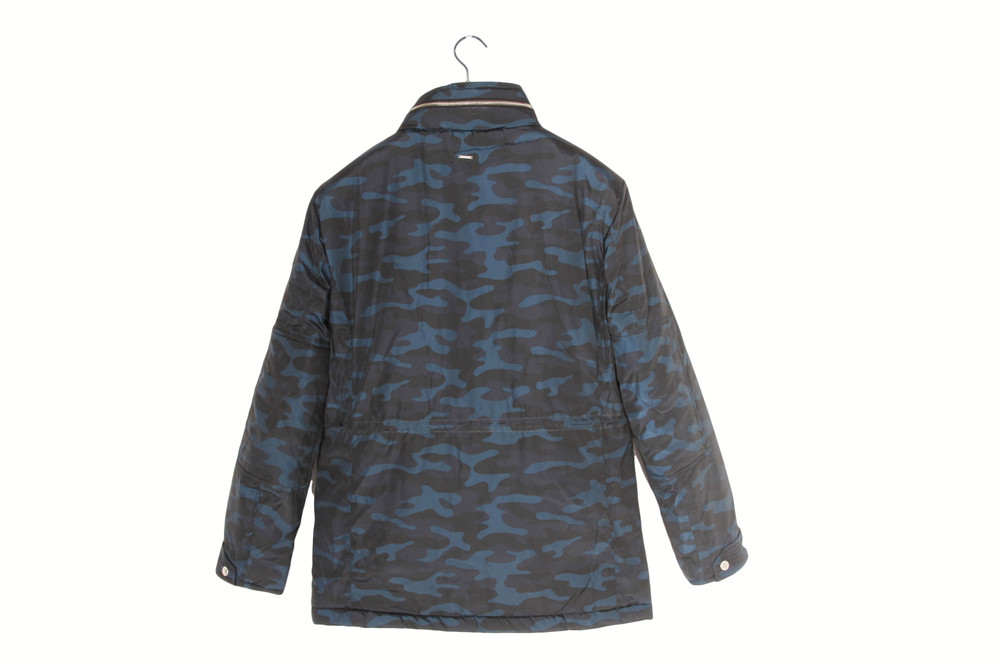 Men's Heavy coats, Men's Heavy jacket, Camo Print, Metal Zipper