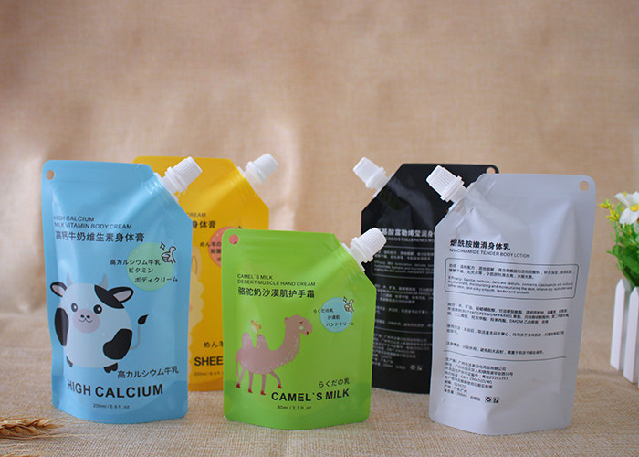 Custom Aluminium 150C 1 Liter Liquid Spout Bags