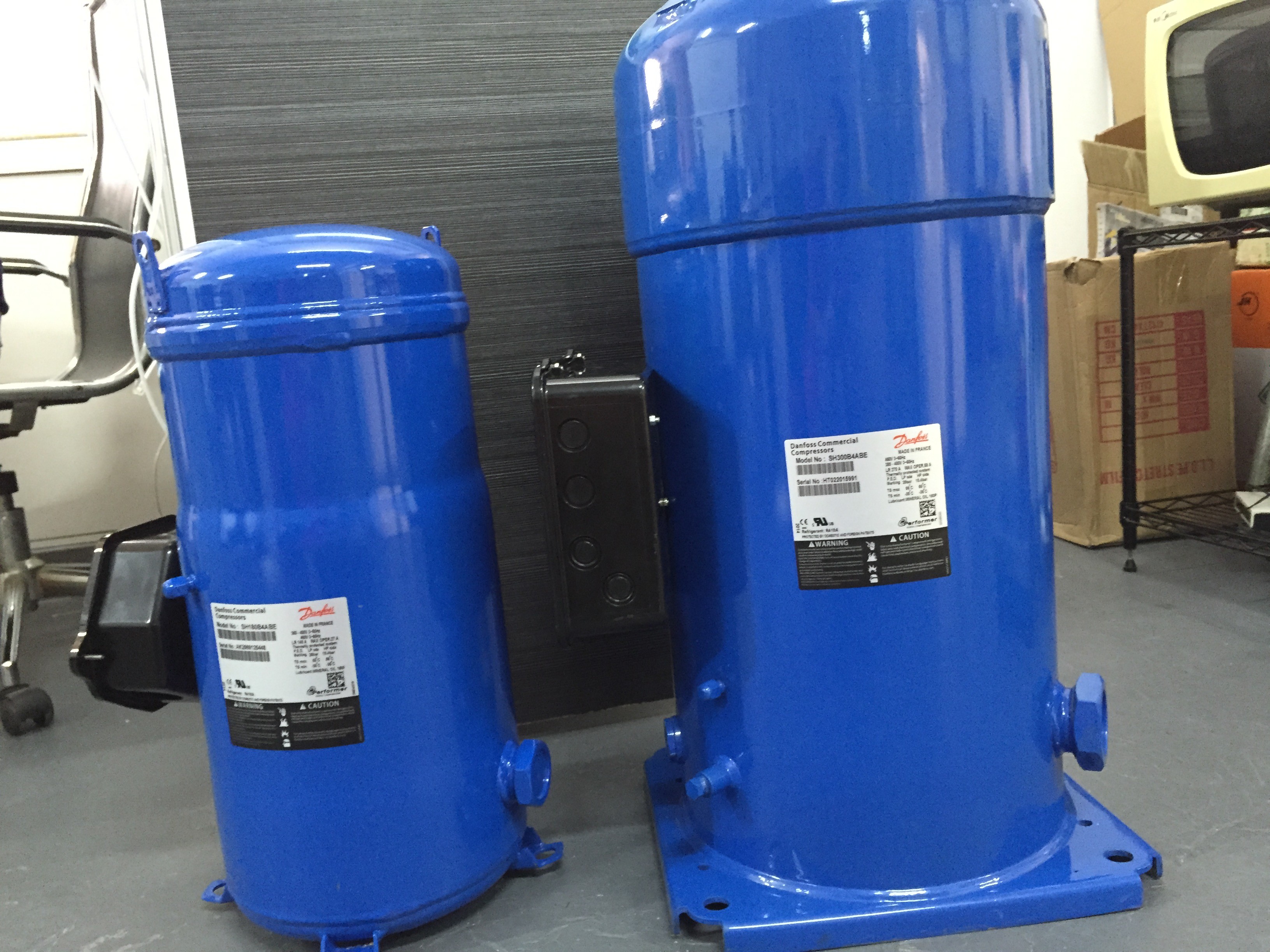 Air Condifioning Copeland Refrigeration Compressors SY300A4ABE Closed Piston