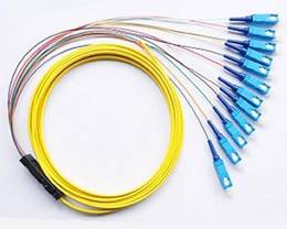 Single Mode, Multi Mode SC PC MM SX 0.9mm Fiber Optic Pigtail