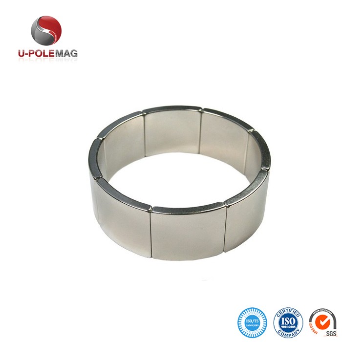 ISO14004 2004 Environment Management System N52 NdFeb Neodymium Magnet Big Block Grade