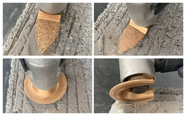 Deyi Golden Oscillating Saw Tile Concrete Blade 35mm To 88mm