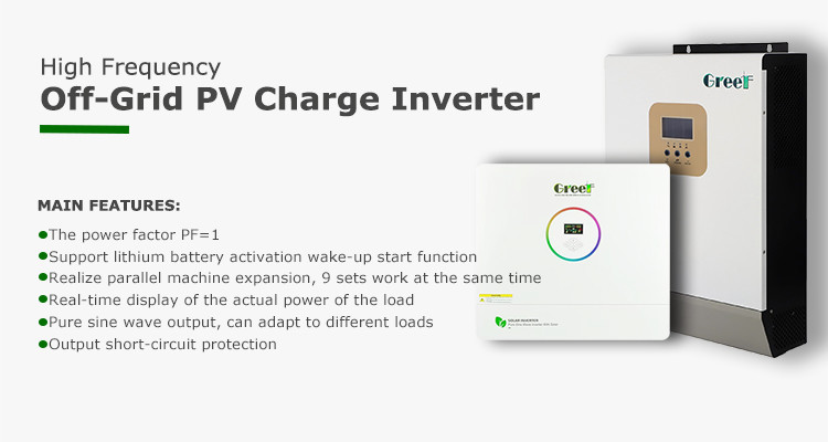 5kw battery charge off grid solar power pv energy system for home use