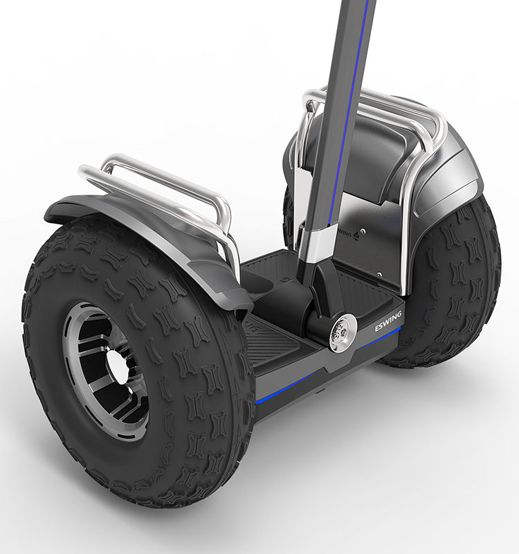Black Powerful Electric Scooter Self Balancing Electric Scooter 4 - 6 Hours Charging Time