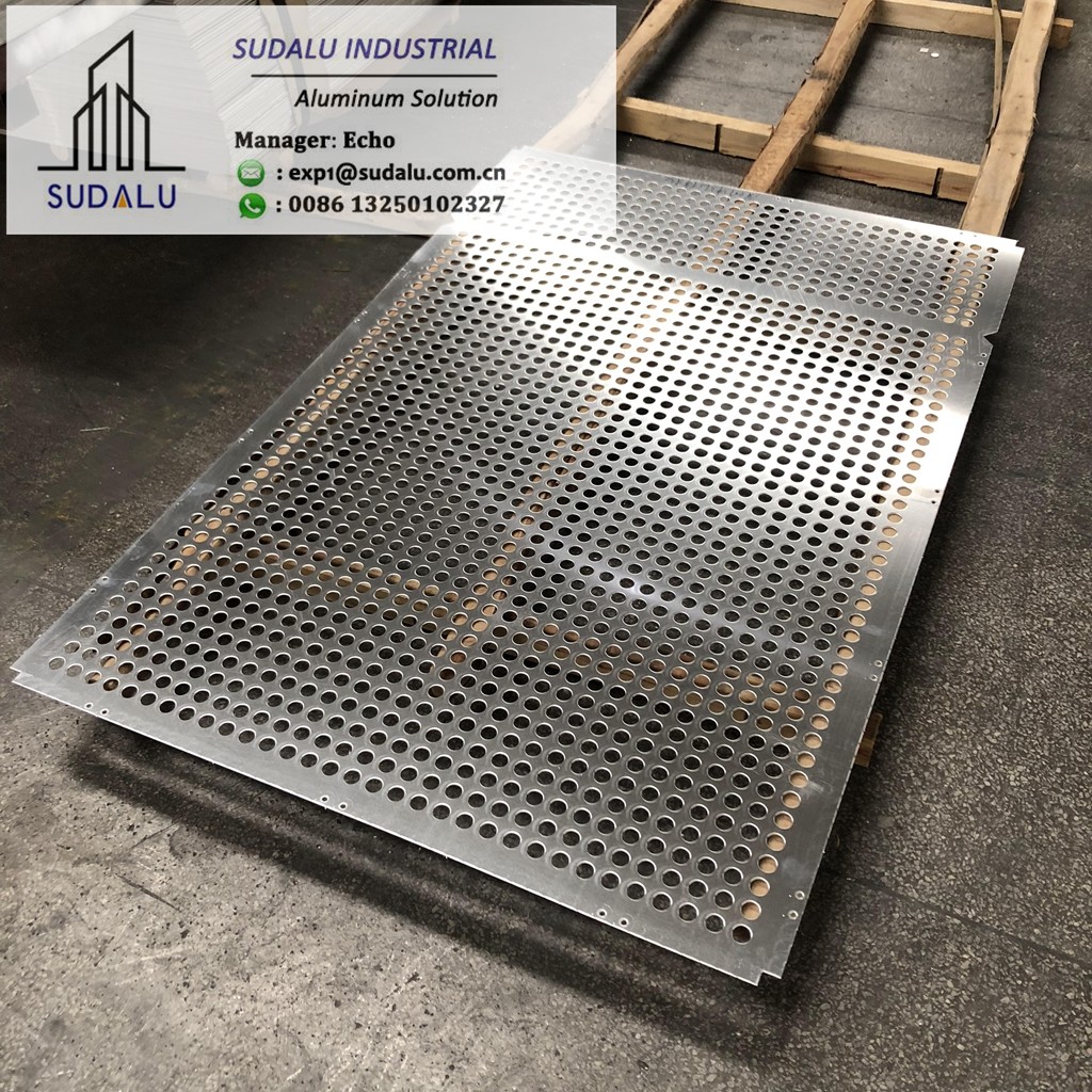 SUDALU PVDF 15 years Warranty Panel Aluminum Interior Decoration Panel Metal Perforated Panel