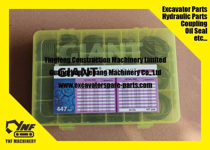 O Ring Box Seal Kits For Hydraulic Cylinders Rod Seal Caihua