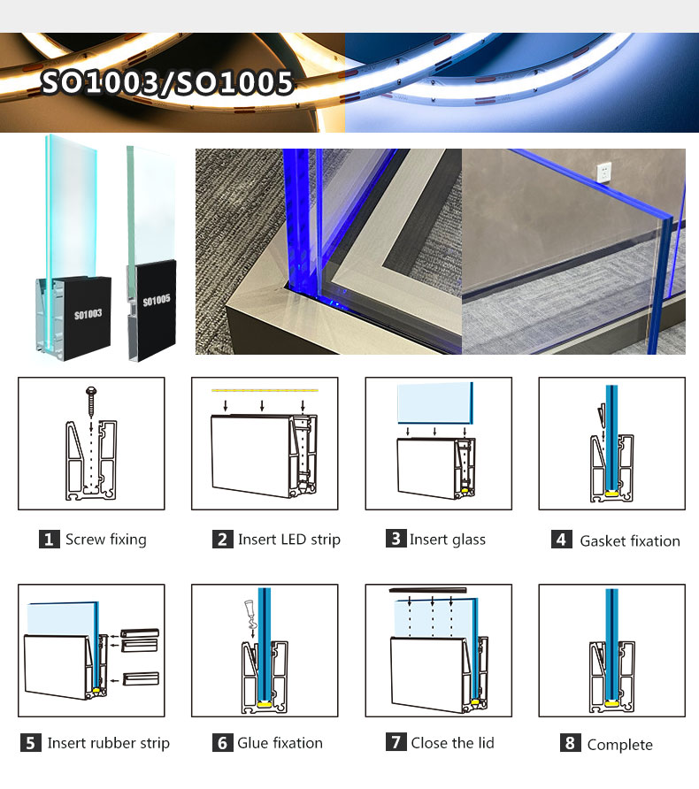 Modernize Your Surroundings Aluminum Glass Fence and Gutter for Minimalist Style
