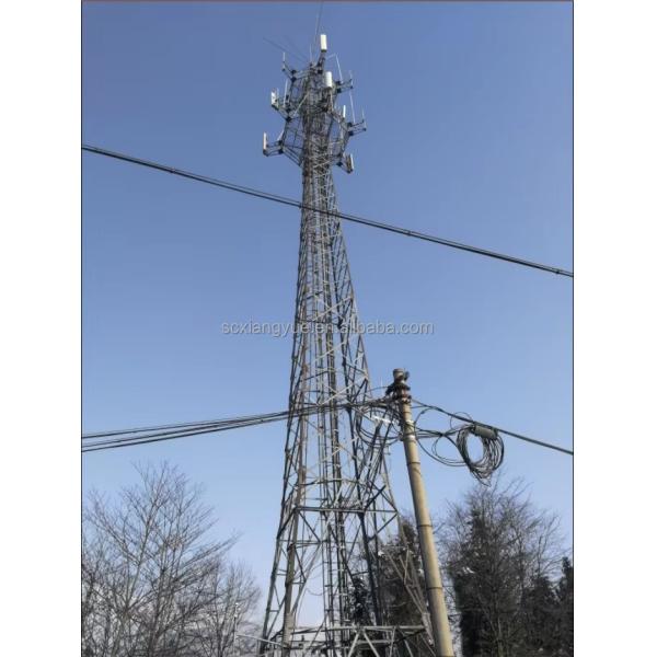 30m Gsm Cellular Telecommunication Antenna Tower