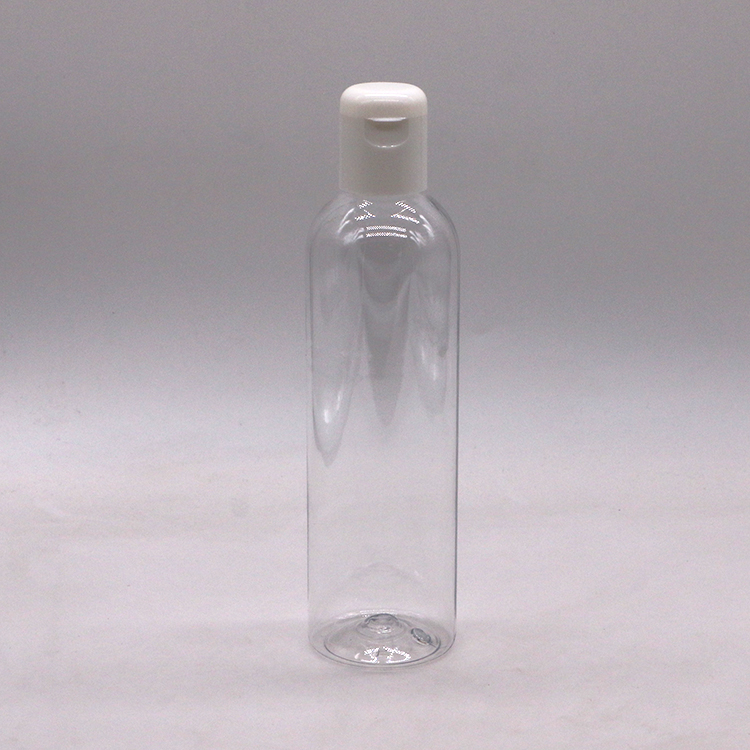 250ml PET Plastic Liquid Bottles with Ordinary Cover/ Pump Spray PET Collar Material