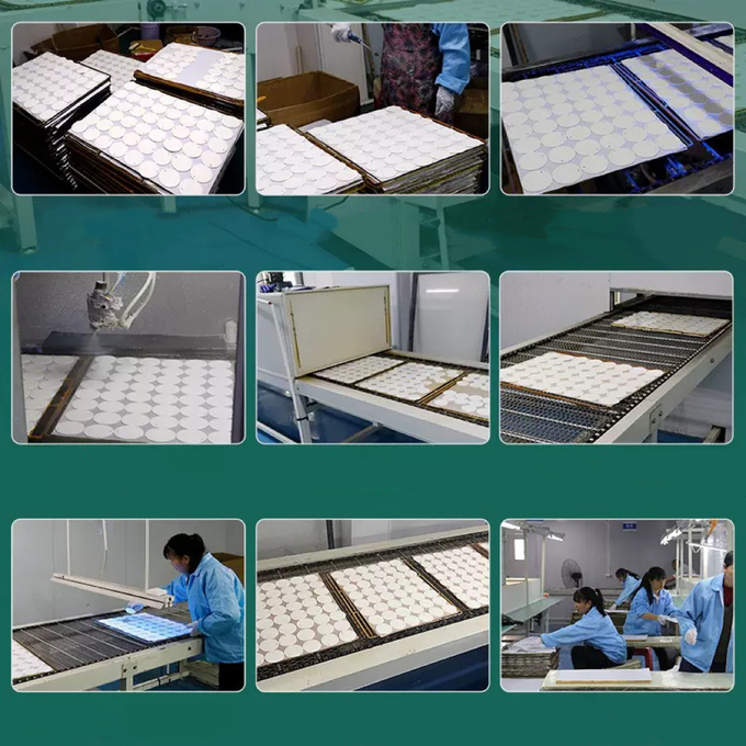 Oval Shape Sublimation Ceramic Tile Blanks DIY Projects Various Size