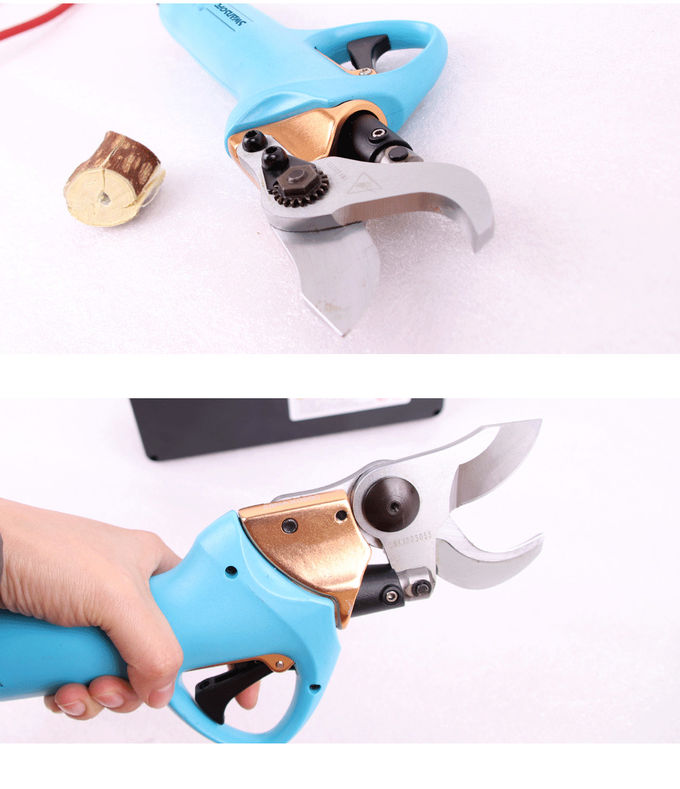 Swansoft 800g 3.0CM Electric Bypass Pruner Fruit Orchard Pruning Shear 36V 4AH