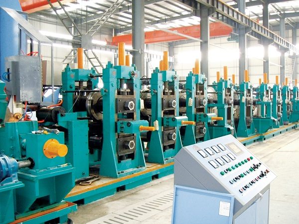 H.F. Straight Welded Direct Square Rectangular MS Pipe Making Machine