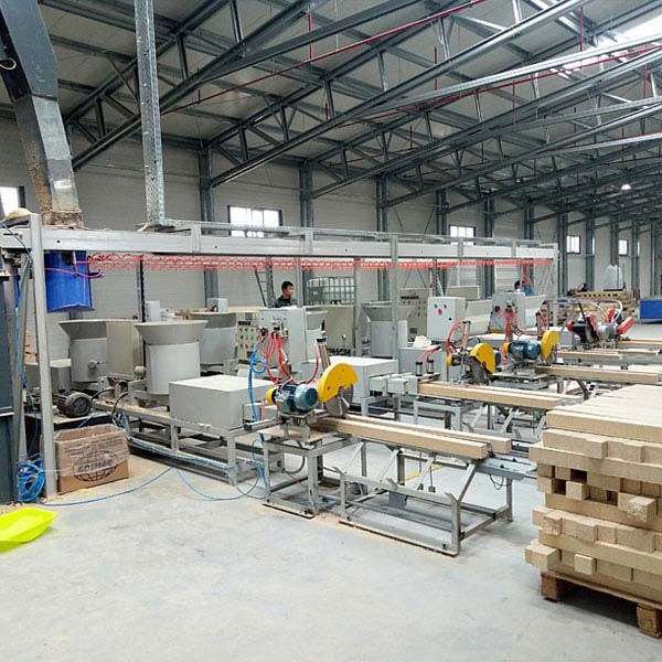 90*90 mm Pallet Block Machine in Lithuania for European Pallet