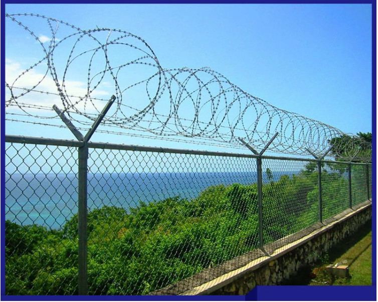 Hot Dipped Galvanized Stainless Steel Concertina Razor Barbed Wire,razor blade barbed wire