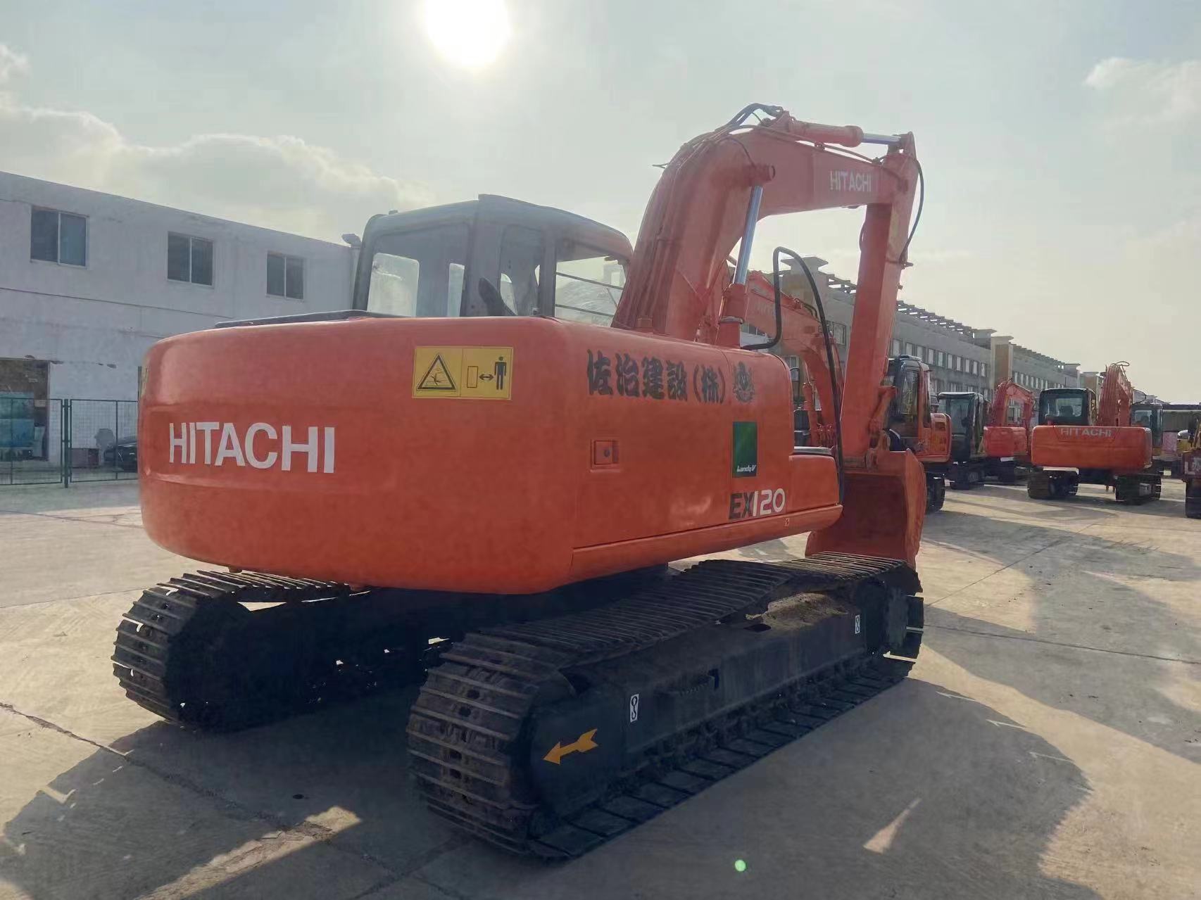 Original ISUZU Engine Used Hitachi EX120 Excavator 12 Ton Crawler Chain in Shanghai