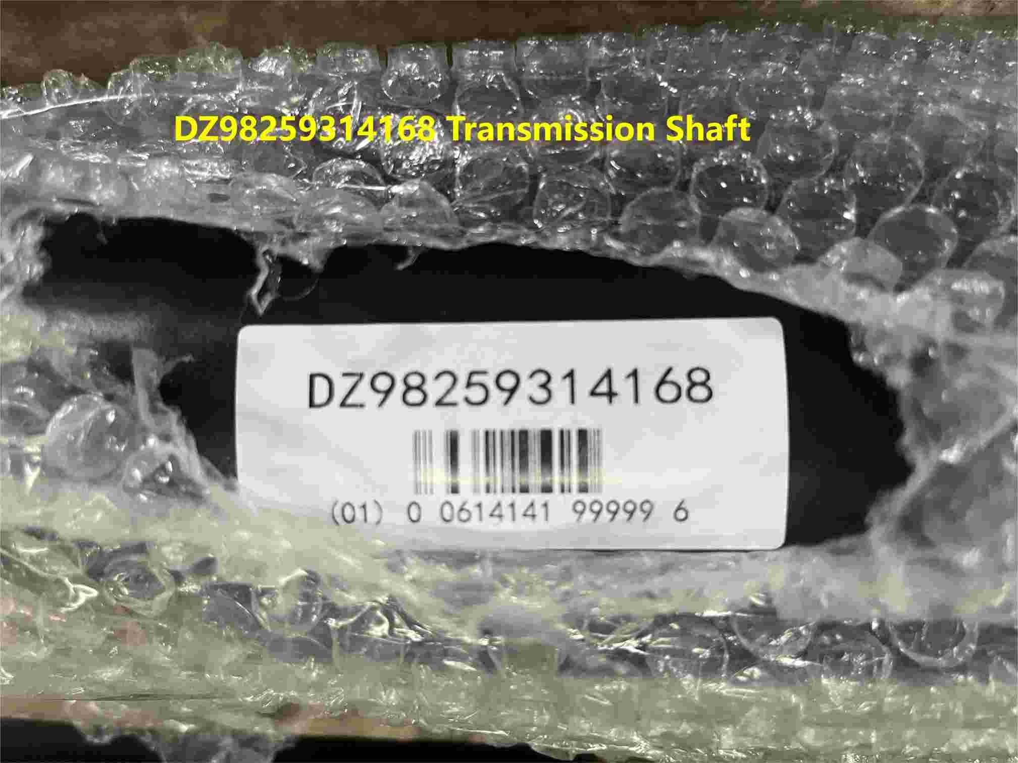 DZ98259314168 Propeller Transmission Shaft Shacman Truck Parts Telescopic Drive Shaft
