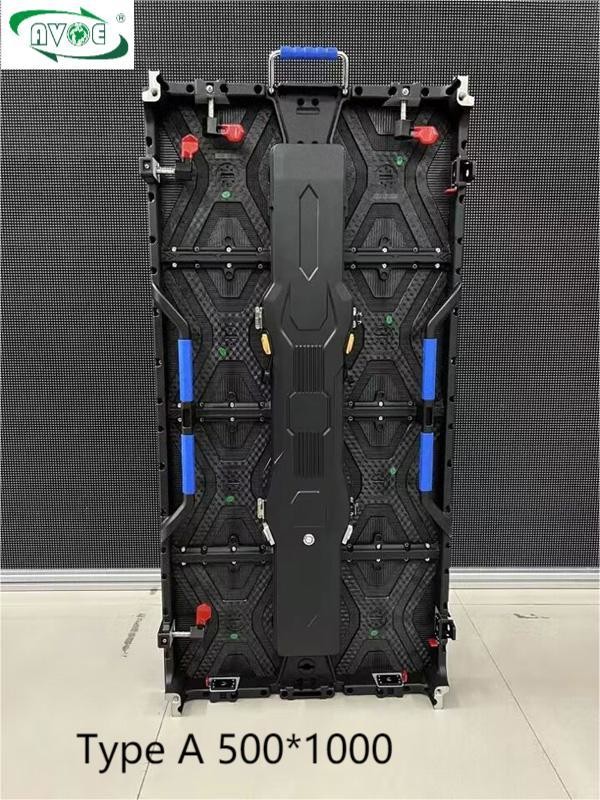 Type A P3.91 Outdoor Rental LED Display Screen Type A 3840Hz 500*500mm Cabinet Corner Protection