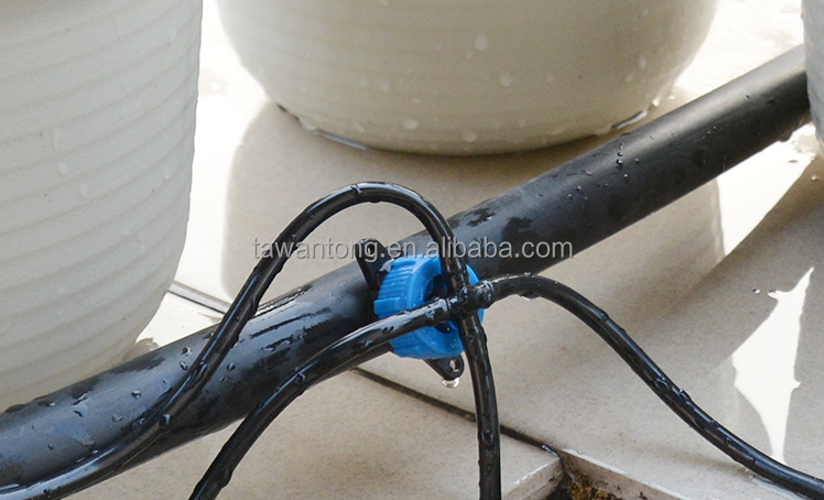 Greenhouse Drip Irrigation System Easy Installation Four Branches Long Arrow Dripper