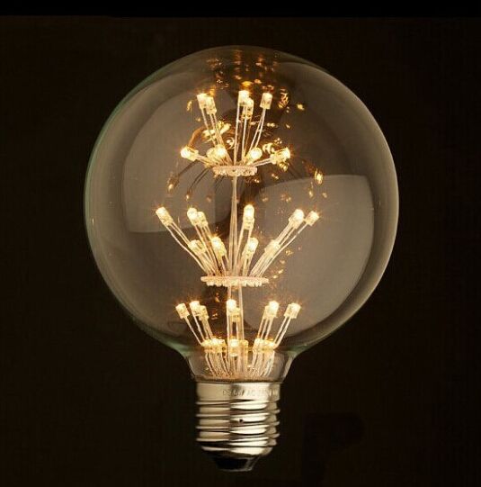 PARTY LIGHTING LED S14 BULB ENERGY SAVING E26 MEDIUM BASE 0.5W 120VOLT