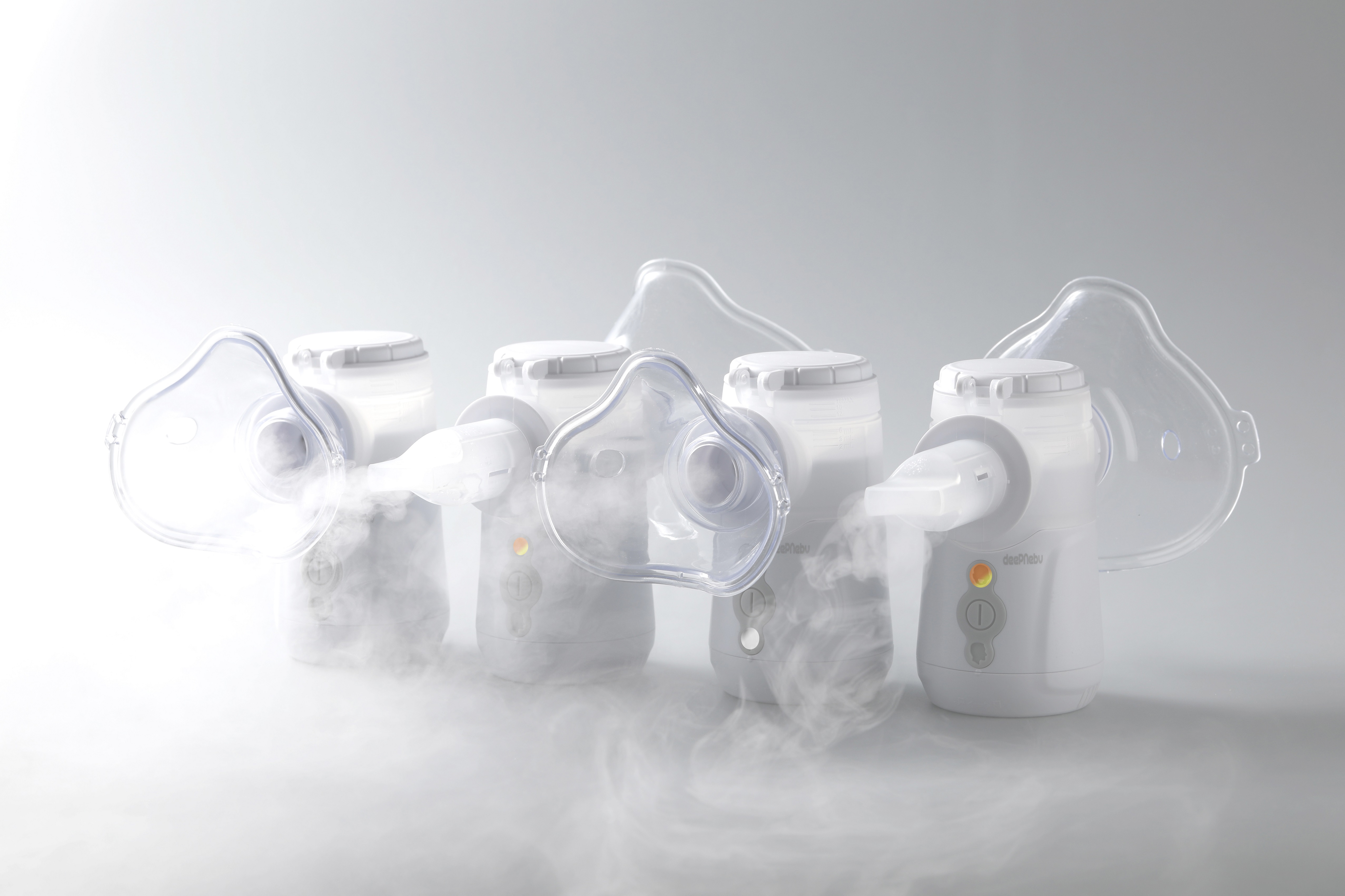 Bronchus Portable Mesh Nebulizer Pediatric Battery Operated Inhaler 2.9μm - 5μm