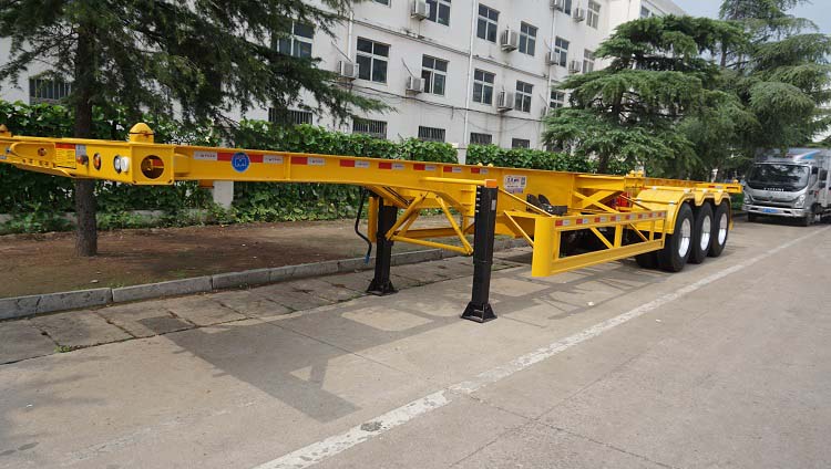 40 Feet Cargo Intermodal Container Chassis Trailer for Sale-CIMC Manufacturer
