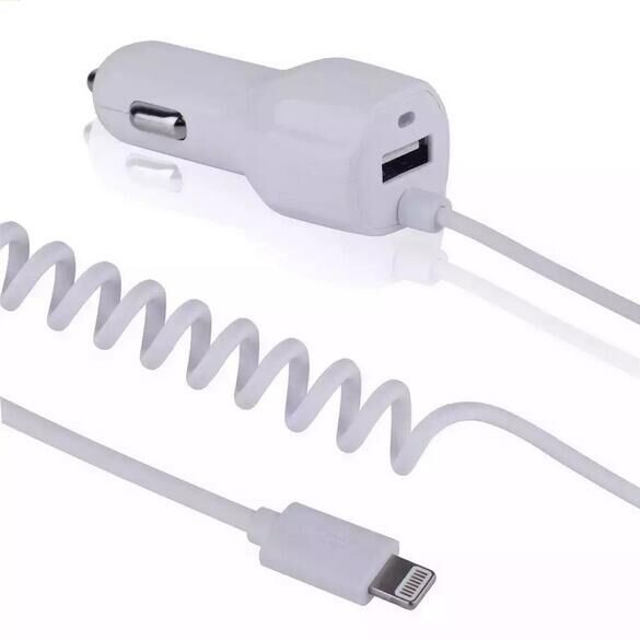 white color type c micro mini usb car charger 5v 2.5a 5v 3a 5v 1a 2.1a