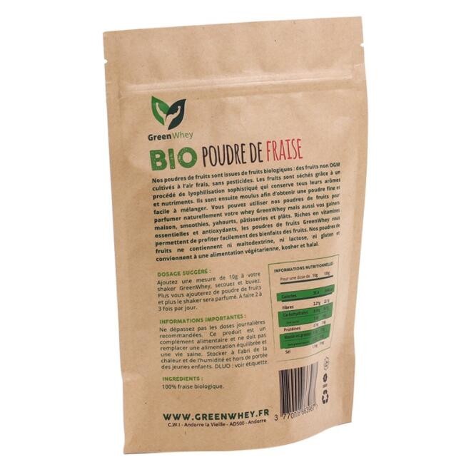PLA Zipper Kraft Paper Pouch 80g Biodegradable Bags Flexible For Food Packaging