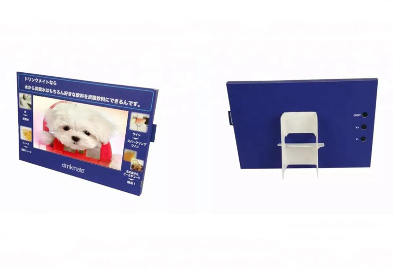 10 inch plug and play monitor auto loop video screens for POS/POP retails product promotion