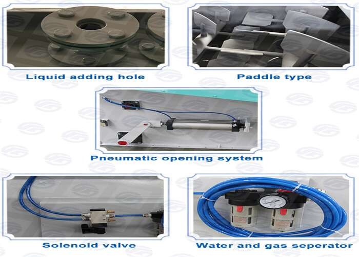 1ton/ Batch Double Shaft Grinder Animal Feed Mixer Machine For Cattle Feed 2 Cbm