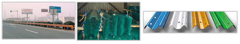 Galvanized Steel 2 Waves Highway Guardrail Roll Forming Machine 3.5mm Thickness W Beam Safety Barrier Fence
