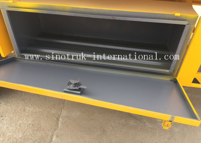 28T Flatbed Full Trailer ABS With Front HOWO Cargo Hook