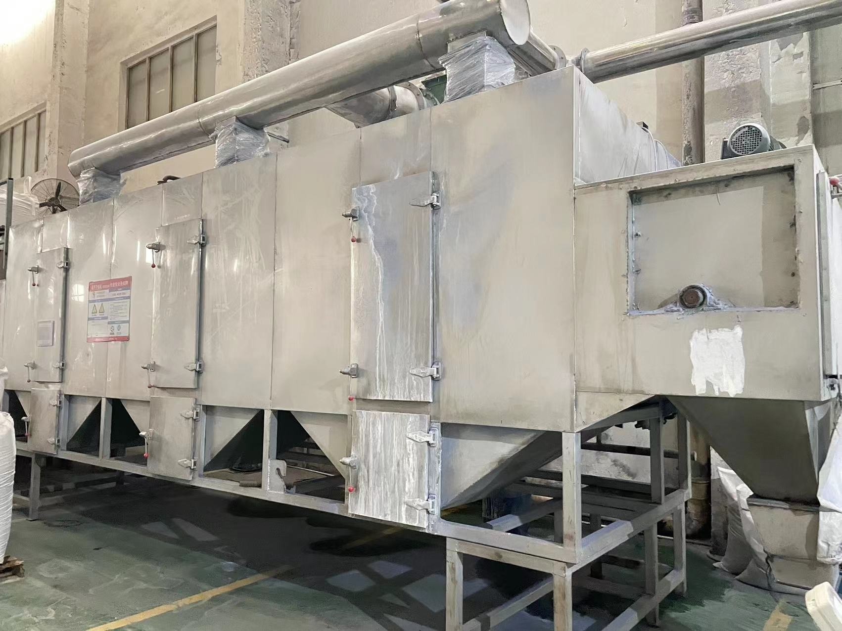Continuous Drying Machine Tunnel Dehydrator Microwave Belt For Insulation Board