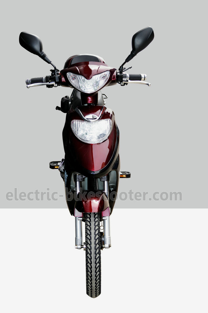 72V 500W Pedal Assisted Electric Scooter , Electric Moped Scooter With Pedals