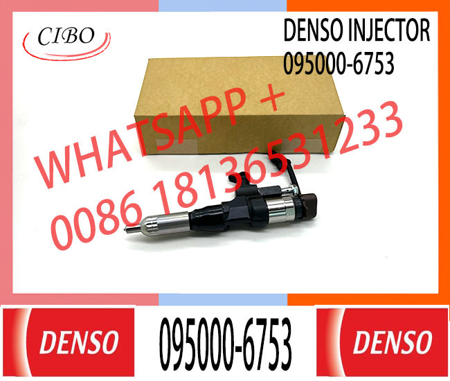 diesel common rail injector 095000-6602 095000-6753 095000-6811 for H-INO J08C J08E 500 Series 23670-E0040 23670-E0030