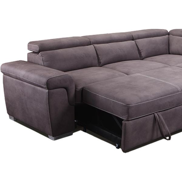 Durable Comfortable Sleeper Sofa , Abrasion Resistant Fabric Couch Bed