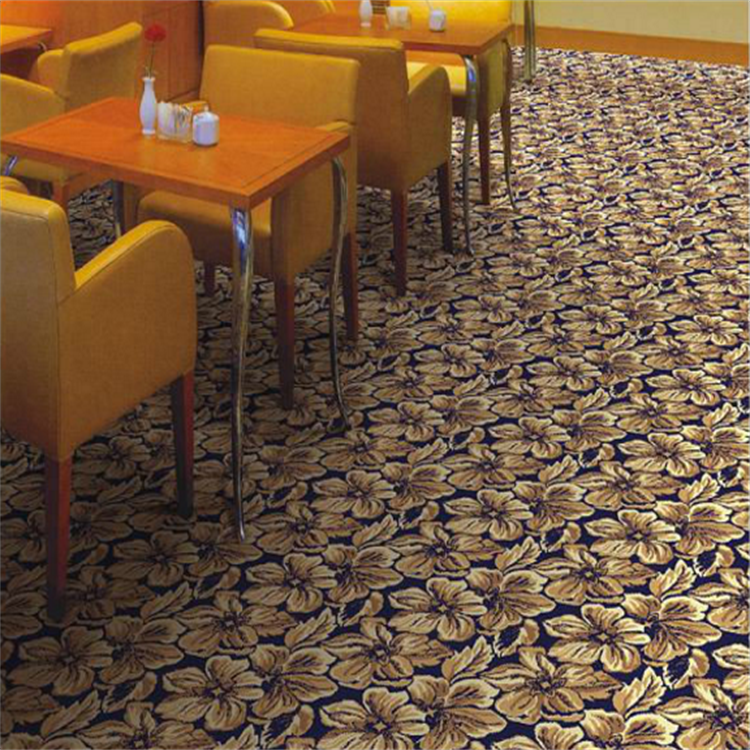 Classical Floral Wilton Carpet Cut Pile Pattern Machine Tufted Technics