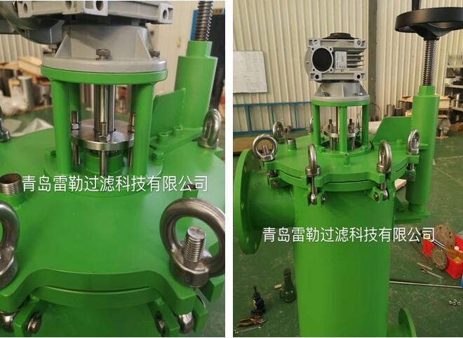Internal Scraping Automatic Self Cleaning Filters Metal Brush 300 Mesh