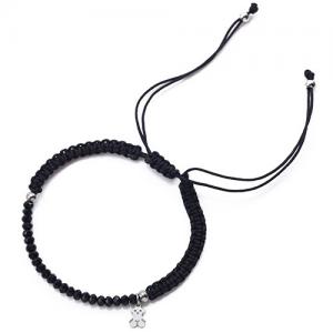 Buy cheap Touch Love Crystal Bead Bracelets Trendy Black Handmade Crystal Bracelets product