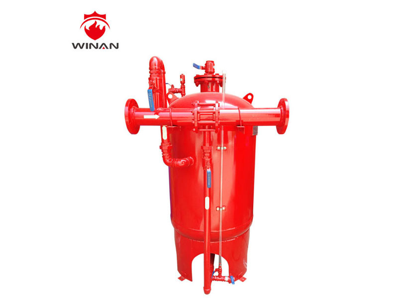 4-360L/S Flow Range Fire Suppression Foam Carbon Steel 1500 Liter Bladder Tank