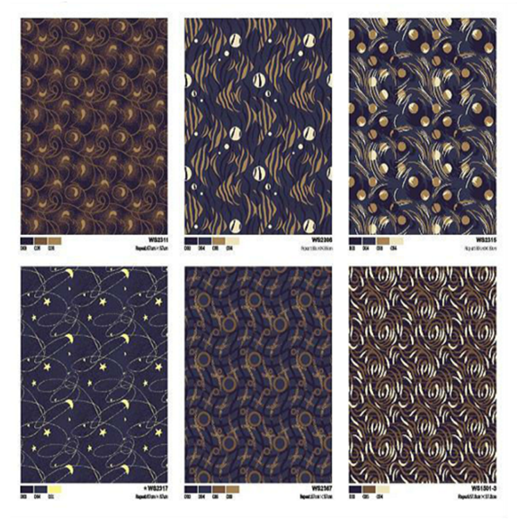 Chinese style flower printed wall to wall carpet