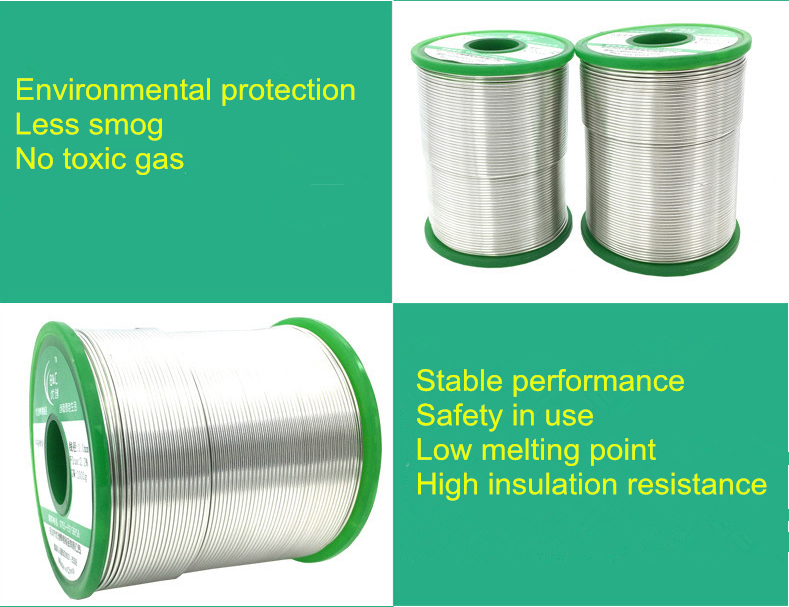 Super Lead Solder Tin Wire 0.3mm~2.0mm Pb50 / Sn50 With Melting Point 183℃