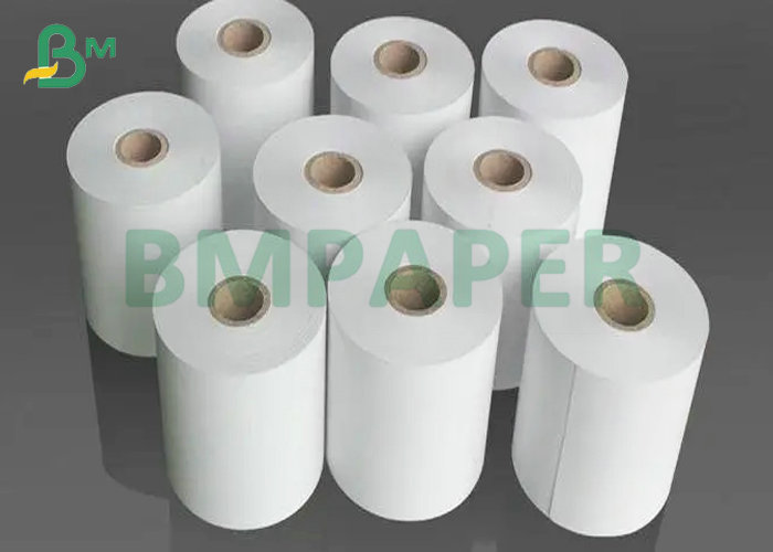 48gsm 58gsm Thermal Paper Receipt Rolls For ATM Printer 1000mm Width 