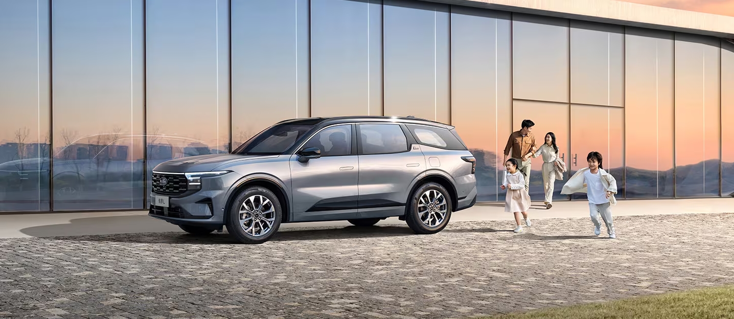 Ford Edge L Electric Car Advanced Technology and Energy Oil-Electric Hybrid with Ternary Lithium Battery