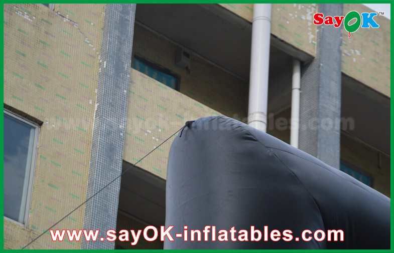 Inflatable Cinema Screen Giant 10 ML X 7 MH Projection Cloth Inflatable TV Screen CE / SGS Certificate