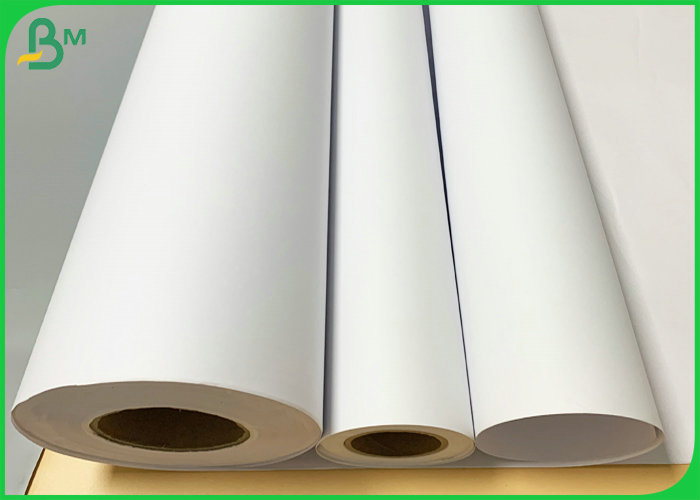 White Plotter Roll 297 mm x 50 m Plotter Paper 80gsm High Quality 