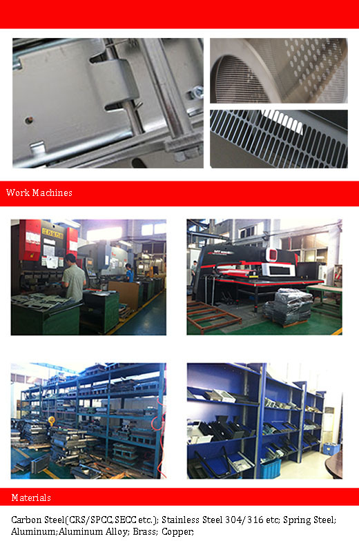 Special Made China Supplier Sheet Metal Fabrication