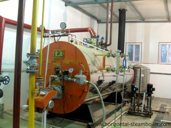 Customized High Efficiency Gas Fired Steam Boiler Explosion Proof Device